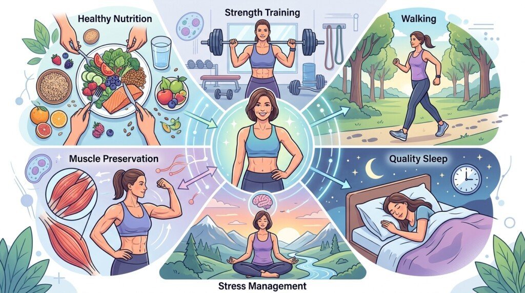 Strategies to prevent menopause weight gain