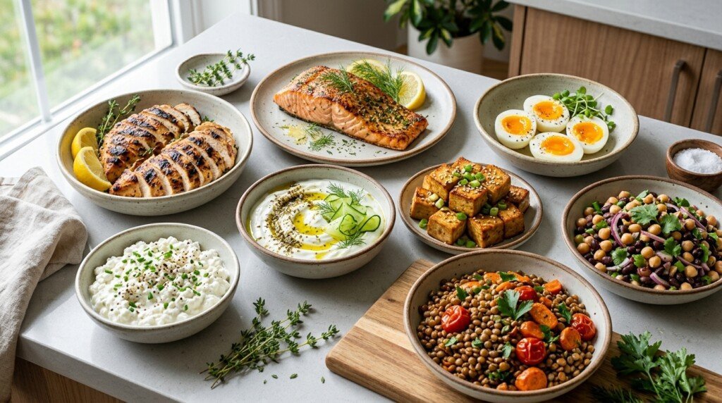 Protein-rich foods for menopause