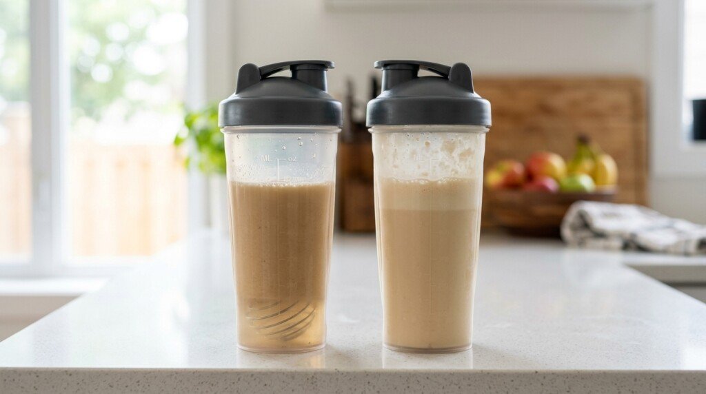 How to Take Protein Powder with water or milk