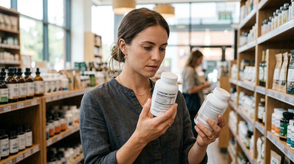Best L-Carnitine for Weight Loss ingredient label