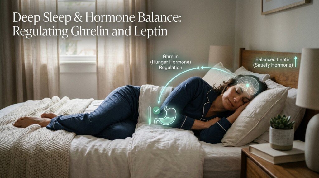 Quality sleep supporting healthy ghrelin levels