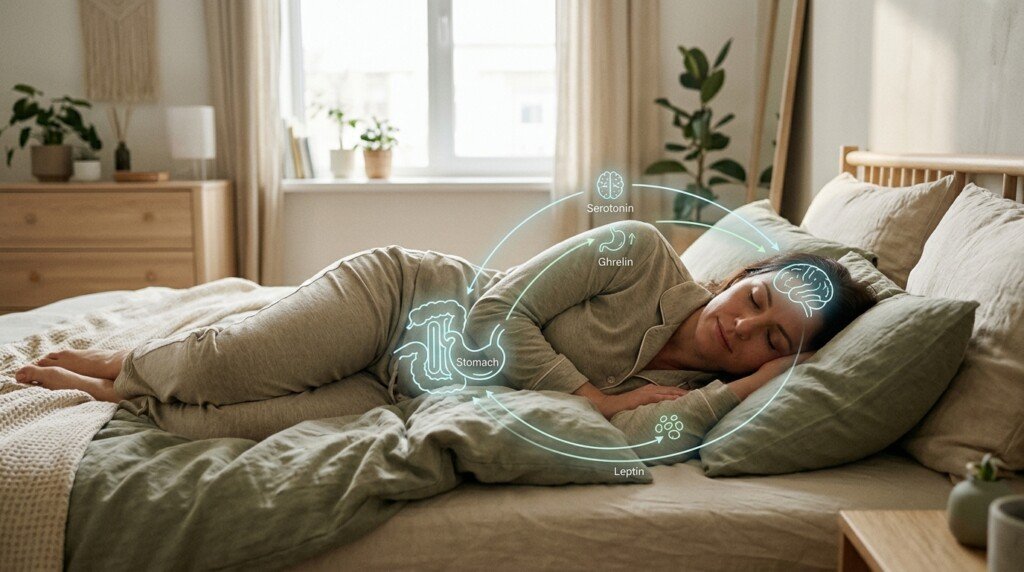 Quality sleep supporting healthy ghrelin levels