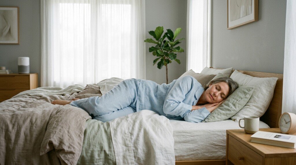 Healthy sleep supports menopause weight management