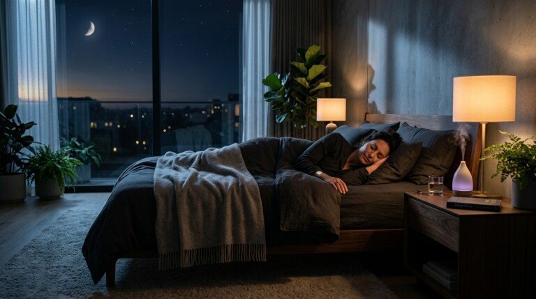 Sleep and Metabolic Health supported by healthy sleep habits and circadian rhythm