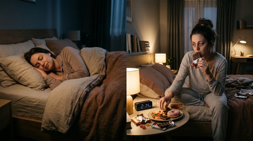 Poor sleep increasing sugar cravings