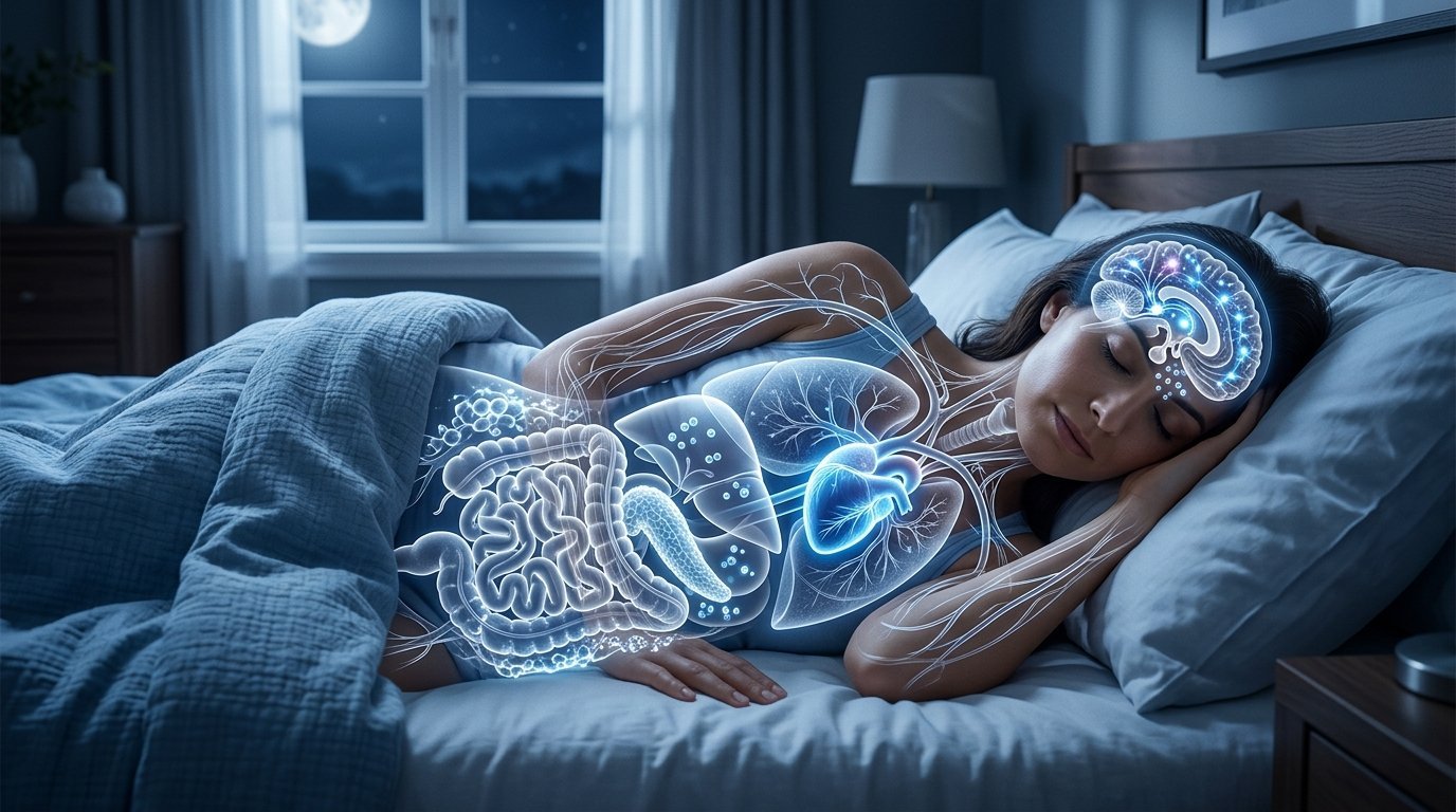 Healthy sleep supporting weight loss and metabolism
