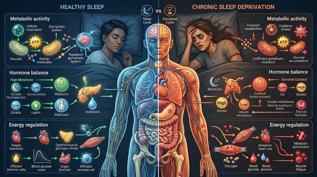 Relationship between sleep and metabolism