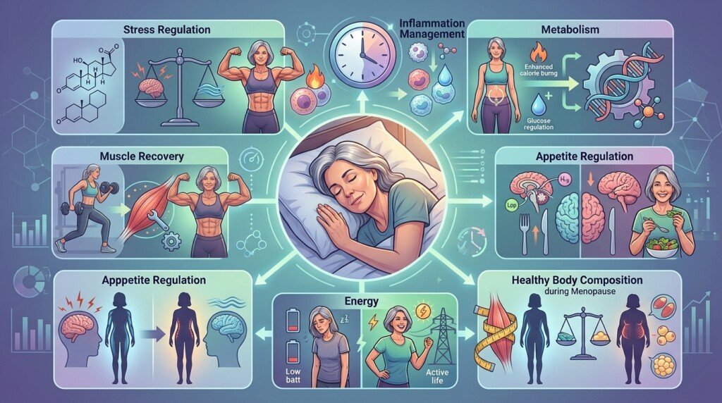 Better sleep supporting metabolism