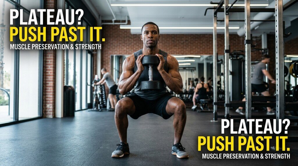 Strength training during a weight loss plateau