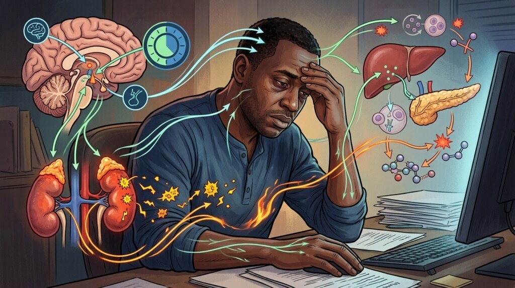 Stress and sleep influencing metabolism