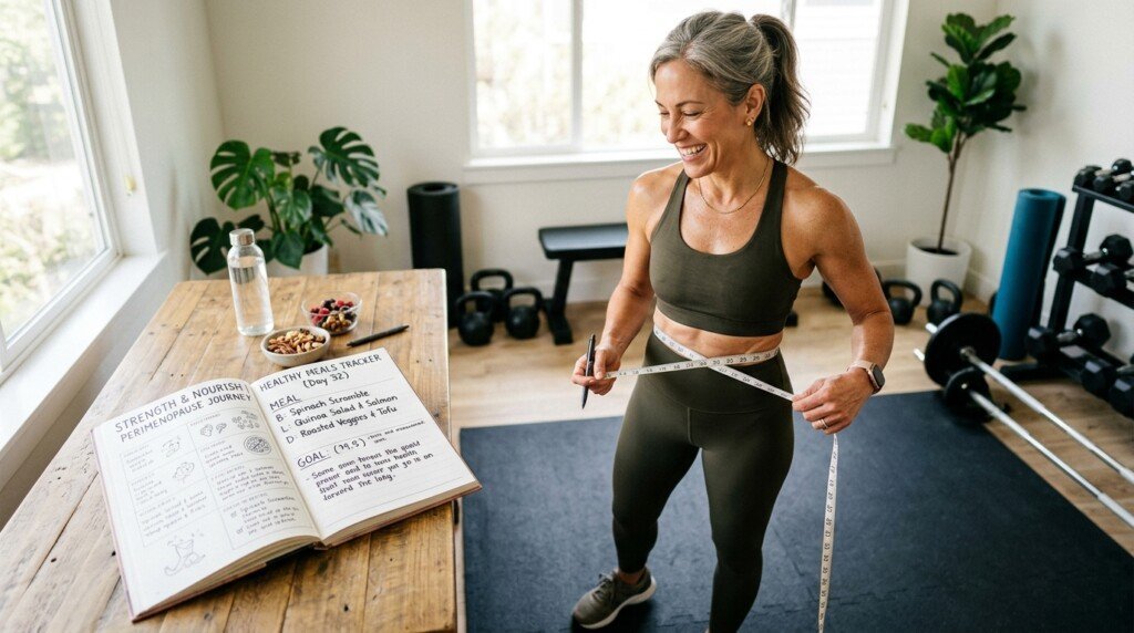 Healthy weight loss during perimenopause