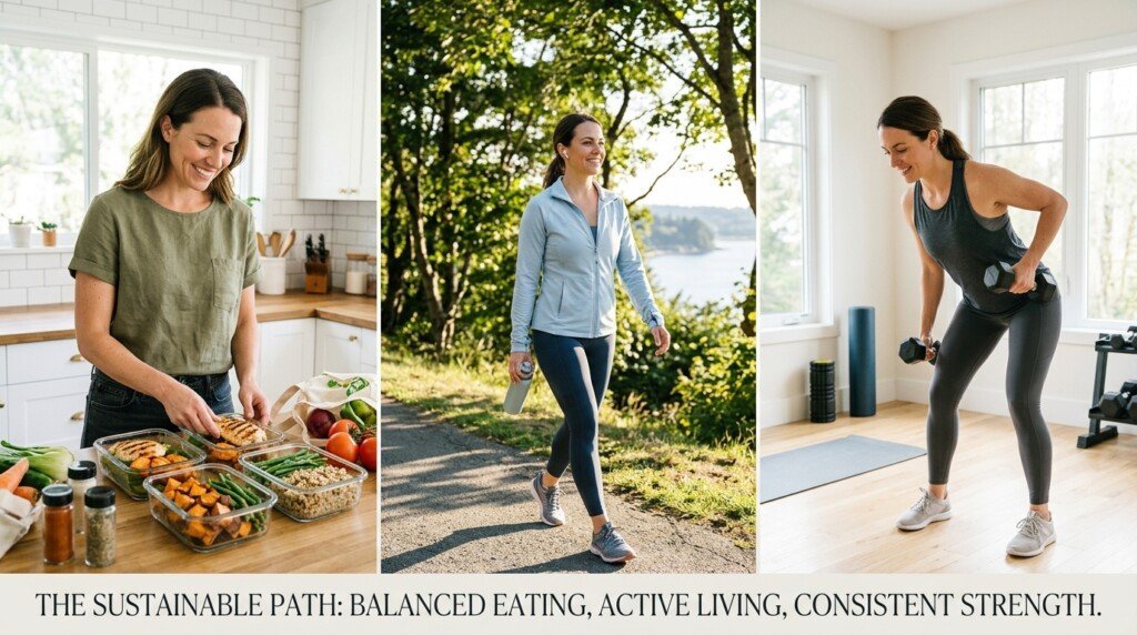 Long-term healthy weight loss through balanced nutrition. it helps how eating too little stop weight loss