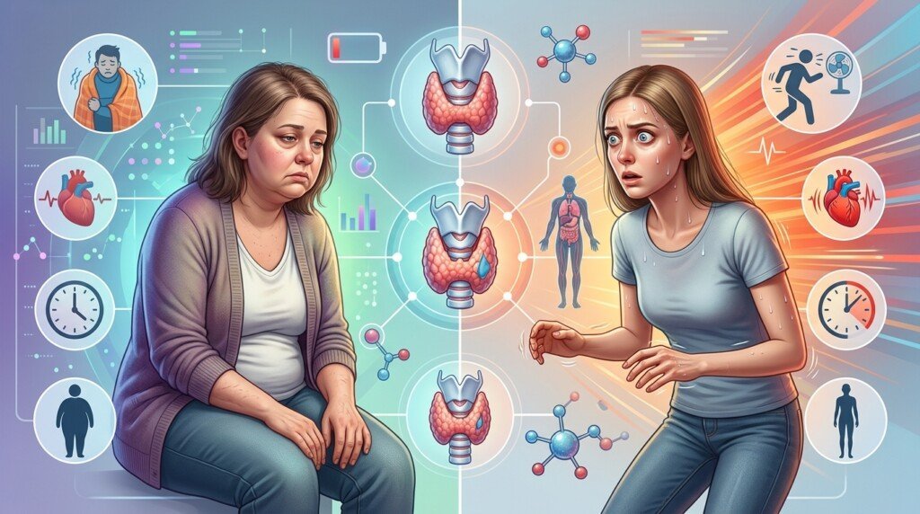 Thyroid and Metabolism showing common metabolic changes