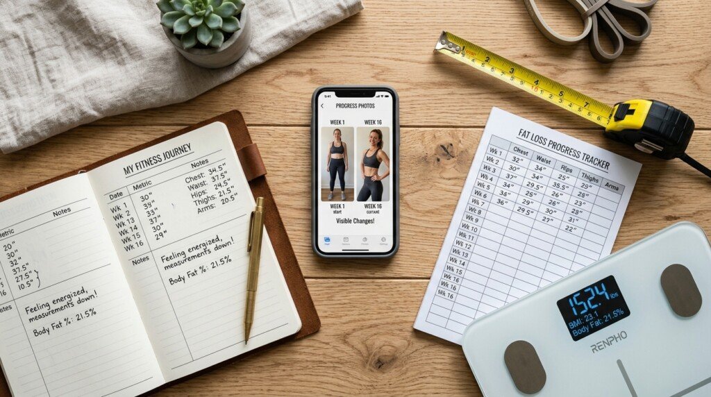 Tracking body composition progress
