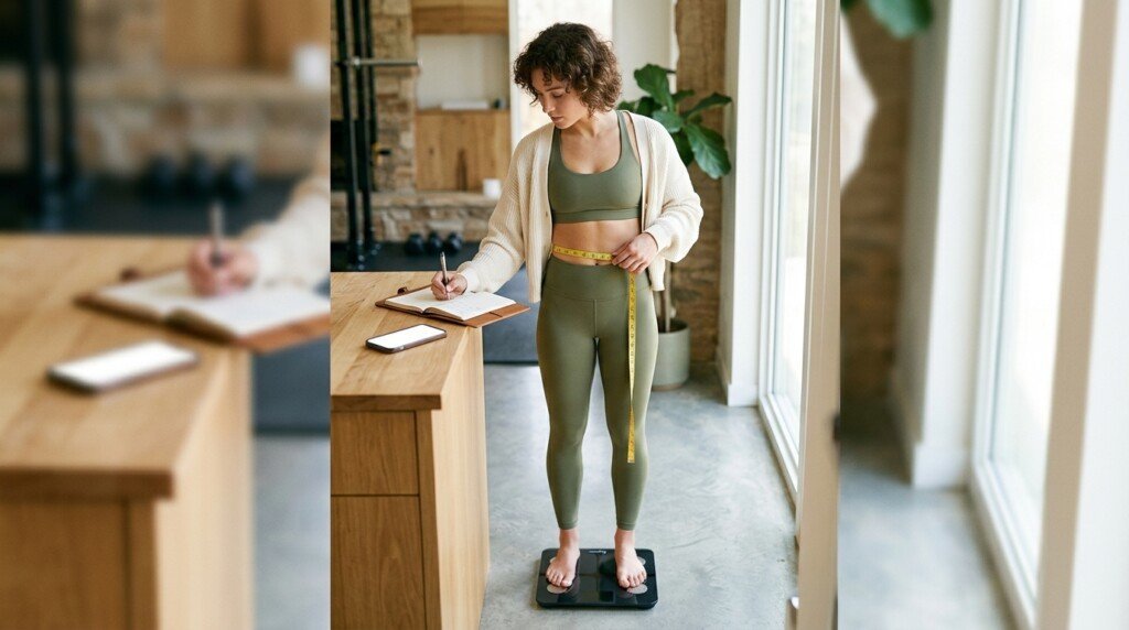 Tracking body fat percentage over time