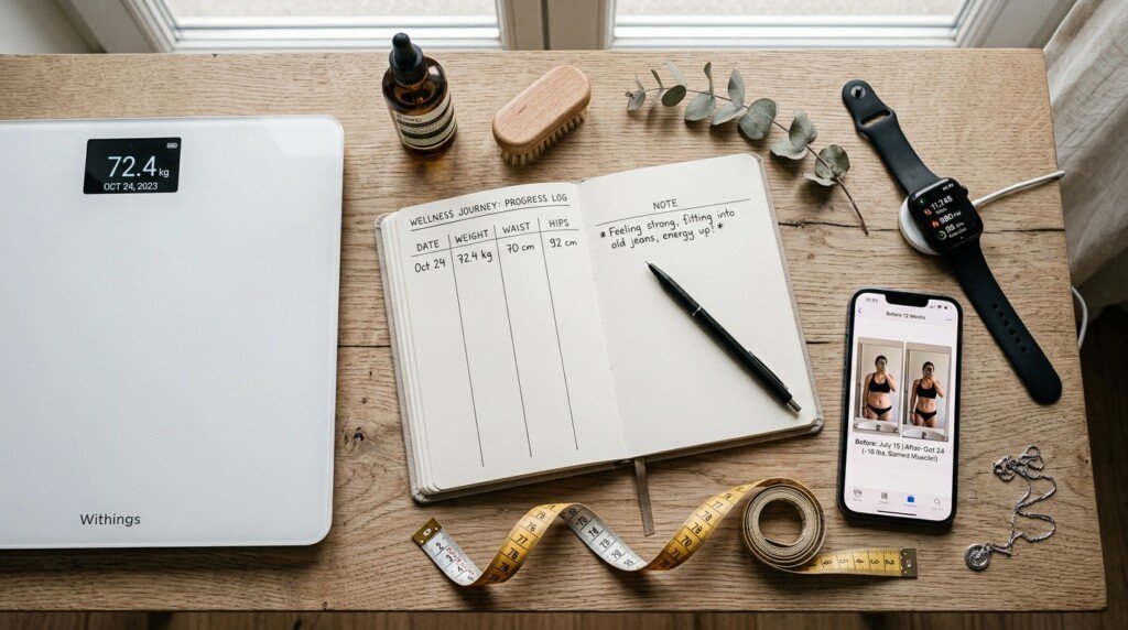 Different ways to measure weight loss progress