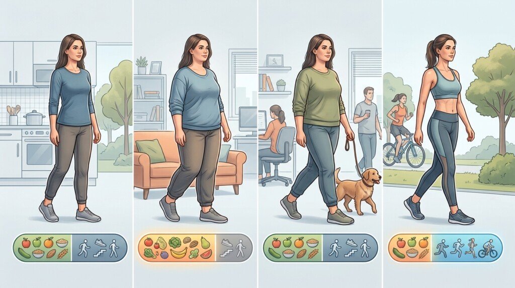 Gradual unexplained weight gain