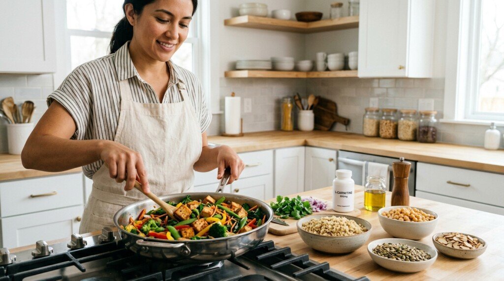 L-Carnitine Food vs Supplements vegetarian diet