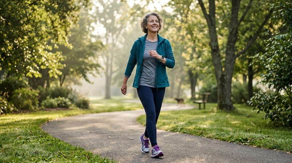Walking for menopause weight loss