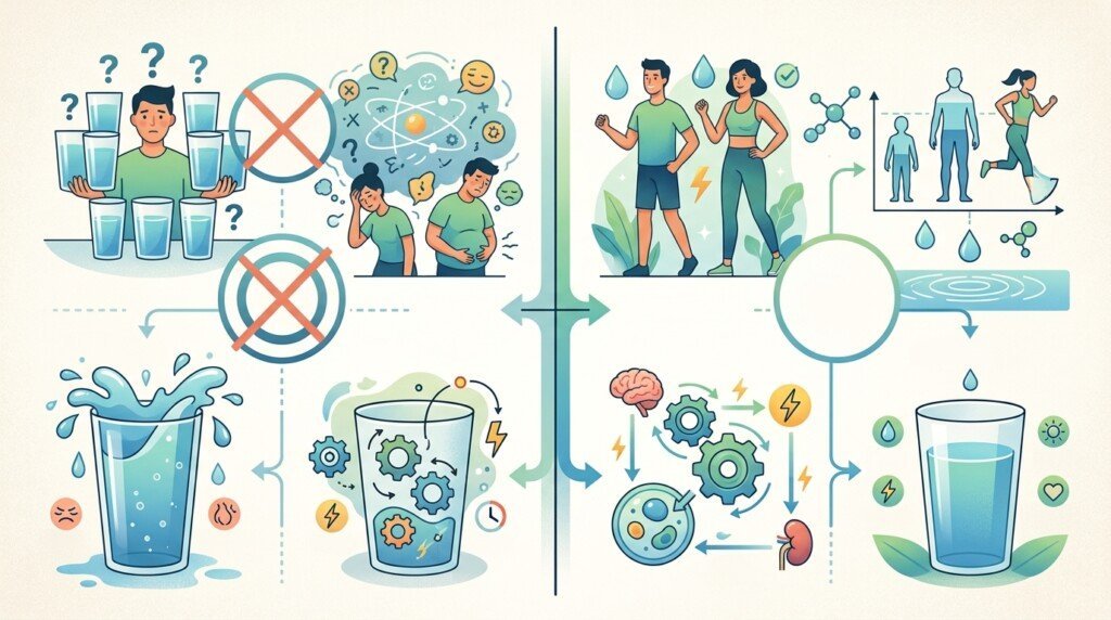 Does Drinking Water Boost Metabolism myths compared with scientific evidence