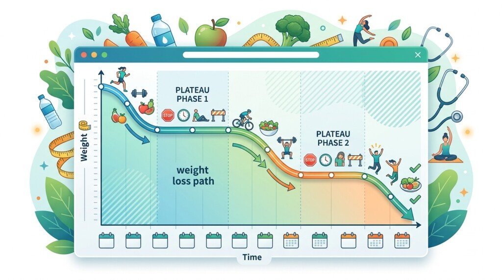 Typical weight loss plateau timeline