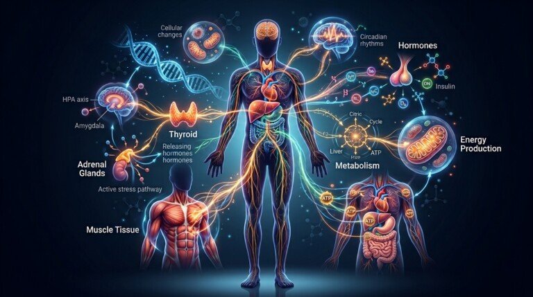 Common causes of slow metabolism illustrated