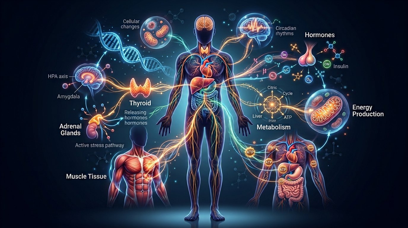 Common causes of slow metabolism illustrated
