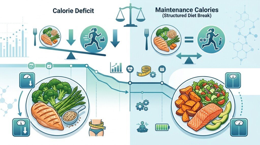 Understanding a diet break for weight loss