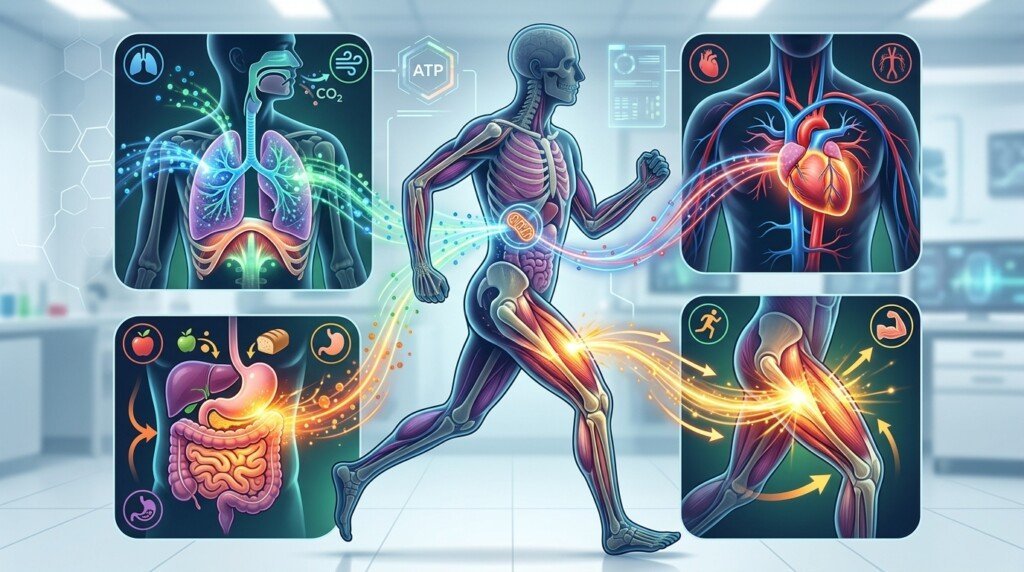 Metabolism vs Metabolic Rate showing calorie expenditure