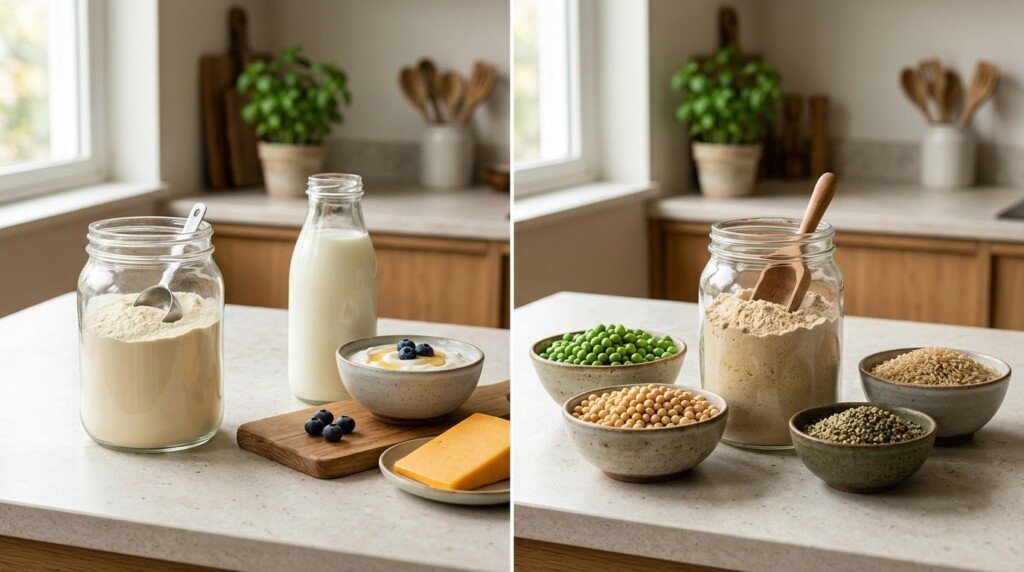 Best Protein Powder for Weight Loss whey vs plant