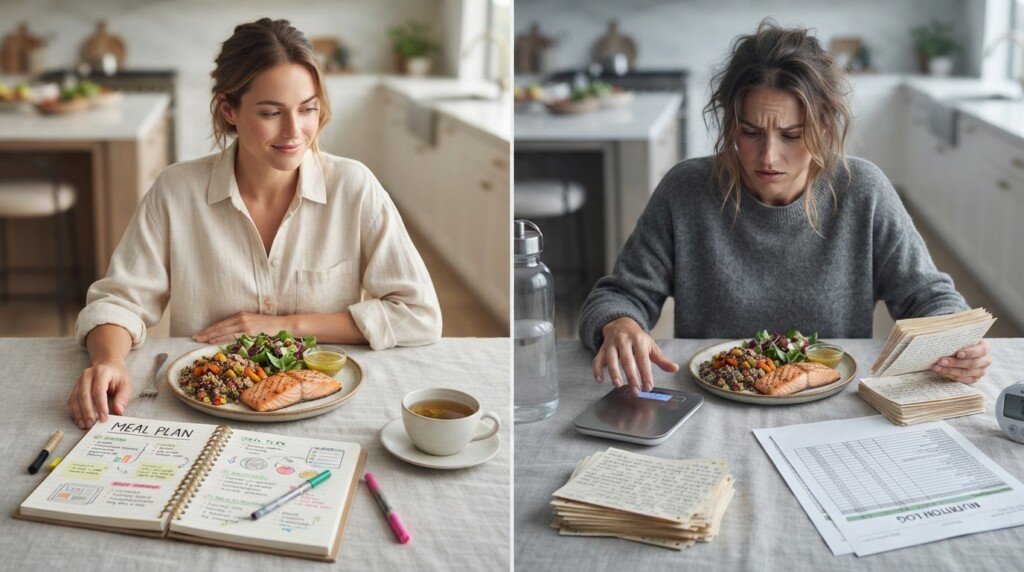 portion control mental health benefits unhealthy restriction