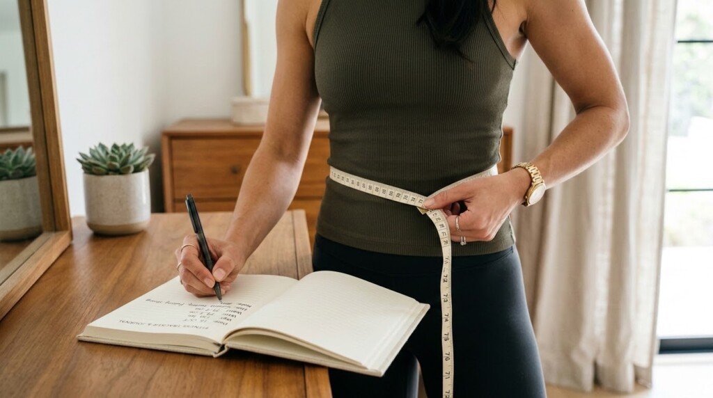 track fat loss progress body measurements