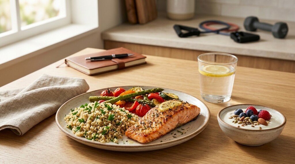body recomposition diet and protein