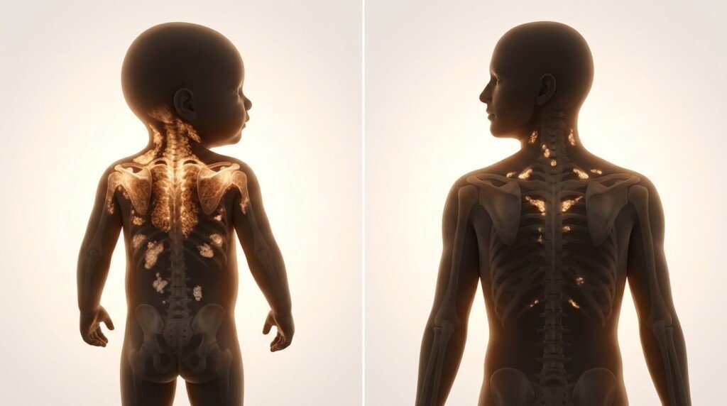 brown fat in babies compared with adults