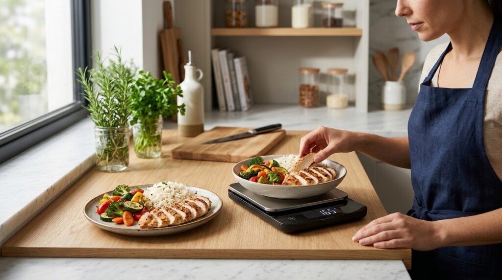 portion control vs calorie counting accuracy
