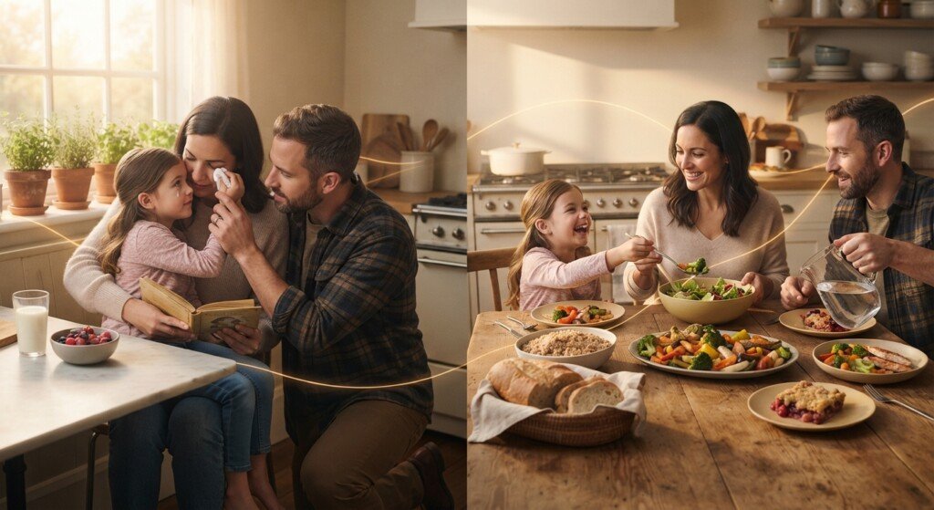 when does emotional eating develop childhood