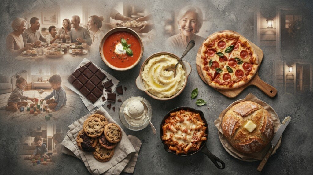 why do people emotionally eat comfort foods