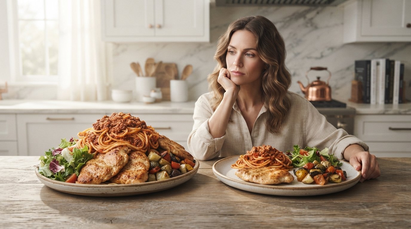 common portion size mistakes