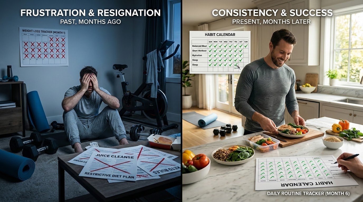 consistency for fat loss