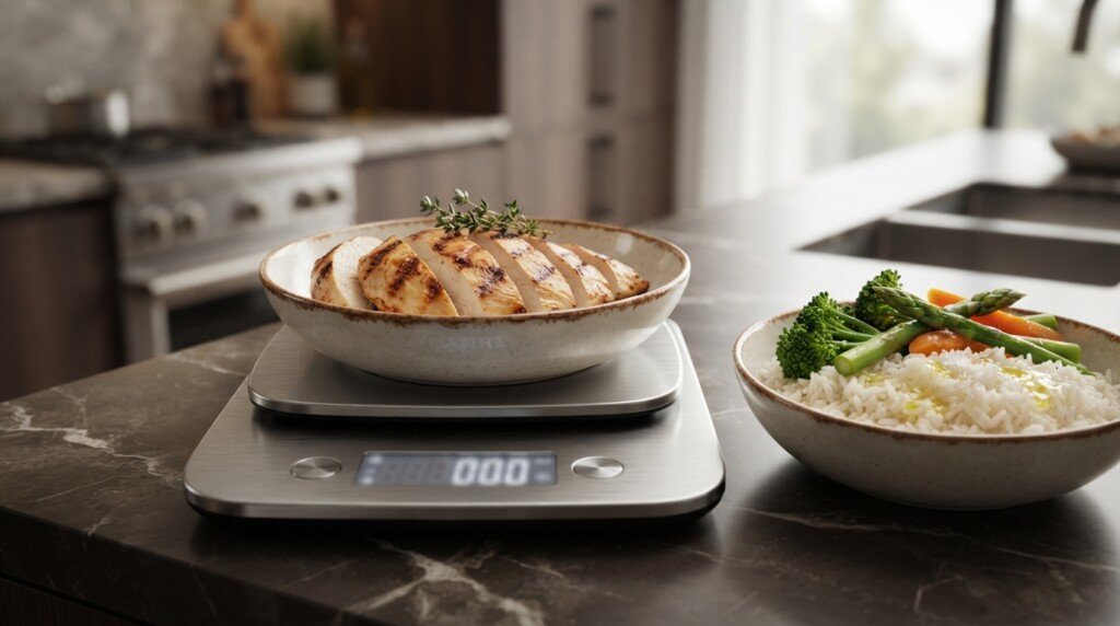 portion control tools food scale