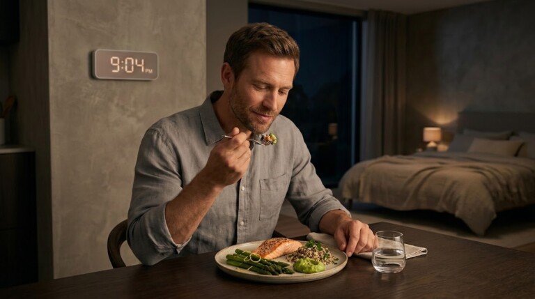 does eating late at night cause weight gain