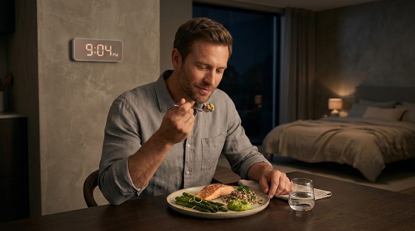 does eating late at night cause weight gain
