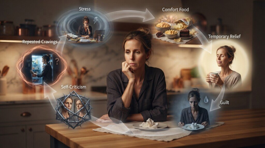 signs of emotional eating guilt
