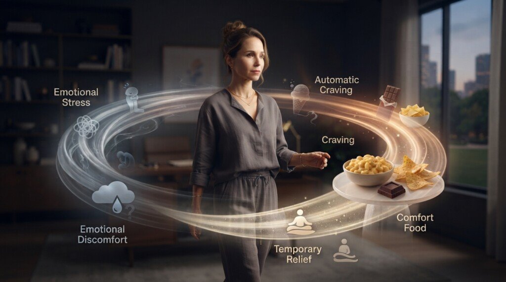why is it hard to stop emotional eating habit loop