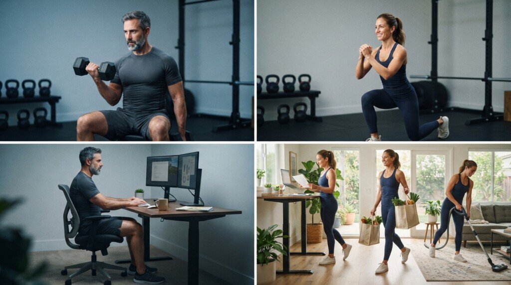 NEAT vs exercise for long-term weight loss