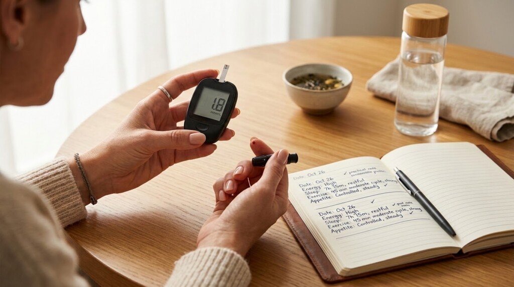 Signs of fat adaptation tracked with ketone testing