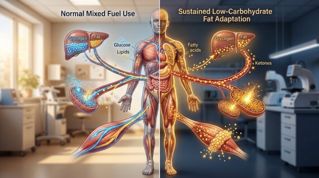 fat adaptation versus ordinary fat burning