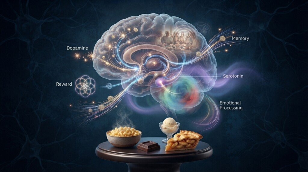 why do people emotionally eat brain chemistry