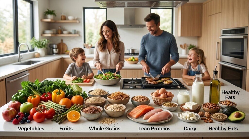 healthy eating habits food groups