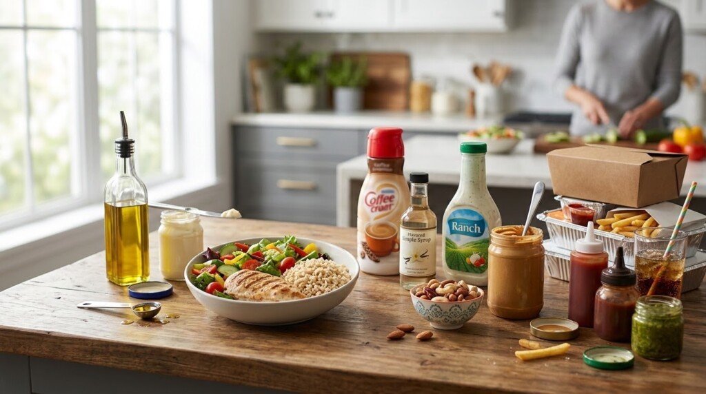 not tracking food intake weight loss hidden calories